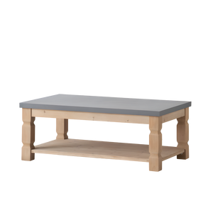 โต๊ะรับประทานอาหารคอนกรีตเวียดนามแบบหนาพิเศษ กันน้ำ ทนทาน เหมาะสำหรับกลางแจ้ง เฟอร์นิเจอร์ระดับพาณิชย์ ขายส่งจากโรงงาน - Product Image 6