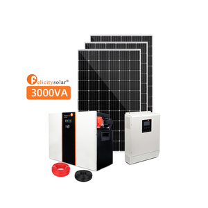Système solaire hybride basse fréquence 3kva 5kva 10kva, système solaire hors réseau pour usage domestique - Product Image 4