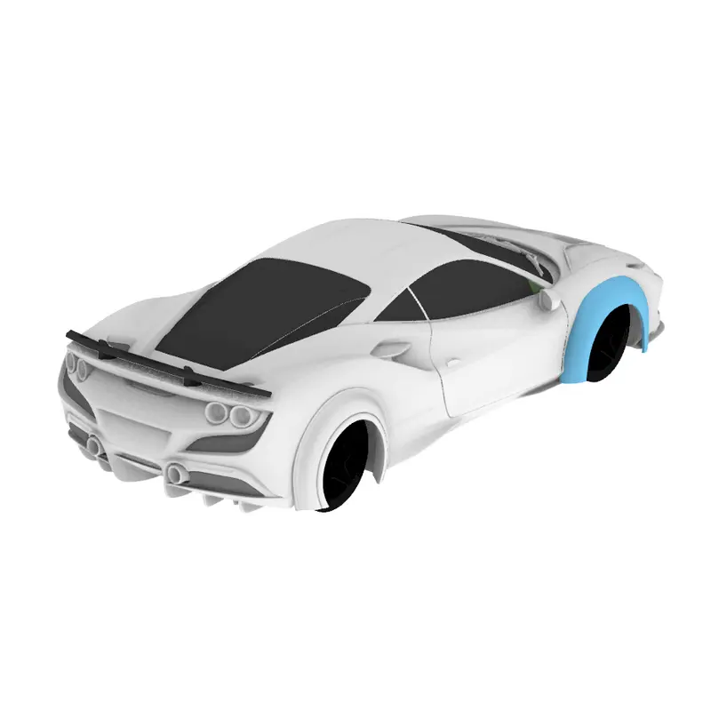 Customized fiberglass new design car cover fiberglass car shell model