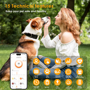 Rastreador GPS para Mascotas con Monitor <span class=keywords><strong>de</strong></span> Ritmo Cardíaco y Bienestar, <span class=keywords><strong>Rastreo</strong></span> <span class=keywords><strong>Satelital</strong></span> 4G en Vivo, Monitor <span class=keywords><strong>de</strong></span> Actividad para Perros y Gatos, Sonido Remoto, Compatible con Todos los Collares - Product Image 3