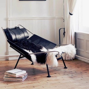 Chaise longue <span class=keywords><strong>de</strong></span> canapé tissé <span class=keywords><strong>de</strong></span> <span class=keywords><strong>salon</strong></span> créatif moderne <span class=keywords><strong>de</strong></span> <span class=keywords><strong>petit</strong></span> appartement au design danois - Product Image 5