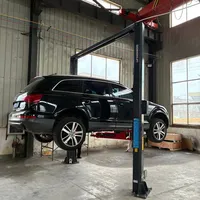 Özelleştirilmiş Gürültü Azaltmalı Aşırı Yük Korumalı Hidrolik İki Kolon Araç Lifti Hidrolik Çekme Kolonlu Araç Lifti 2 Kolon Araç Park Lifti