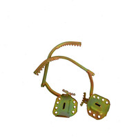 Espuelas para Trepar Árboles de 350 mm con Dientes de Sierra de Acero Ajustables para Madera