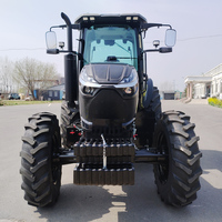 Trattori Agricoli di Alta Qualità 35HP 50HP 70HP 80HP 100HP 120HP 4x4 con Cabina, Mini Trattore a Quattro Ruote