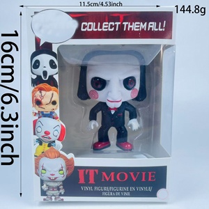 Juguete de Peluche de Payaso con Temática de Películas de IT, Material de PVC, Tamaño Pequeño (0-10cm), en Caja, para Escritorio, Éxito de Ventas en Comercio Electrónico Transfronterizo, 14 Años - Product Image 2