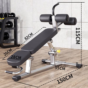 Banc de musculation commercial inclinable et <span class=keywords><strong>plat</strong></span> <span class=keywords><strong>pour</strong></span> exercices de sit-up et entraînement de force. Excellent équipement de sport <span class=keywords><strong>pour</strong></span> la salle de sport à domicile - Product Image 2