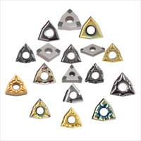 Jeu d'outils de tournage triangulaires en carbure WNMG 080404 MA pour pièces usinées CNC avec une haute précision et une durée de vie plus longue