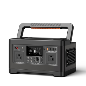 สถานีพลังงานแสงอาทิตย์แบบพกพา 500W 520Wh ขายดี ชาร์จเร็ว แบตเตอรี่ลิเธียมเทอร์นารี คลื่นไซน์บริสุทธิ์ พร้อมตัวควบคุม MPPT และช่องเสียบจุดบุหรี่ - Product Image 1