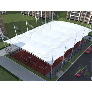 Hot <b>Sale</b> 2025 Durable Waterproof PVDF PTFE <b>Car</b> Parking Tennis Court Stadium Tent Tensile Membrane Structure <b>for</b> Outdoor - Product Image 4