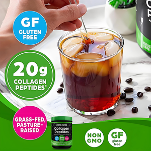 OEM Yüksek Saflıkta Hidrolize Kolajen Peptitleri Tozu Otla Beslenen Sığır Kolajeni Yetişkinler İçin Cilt Bakımı Eklem Hareketliliği Desteği - Product Image 4