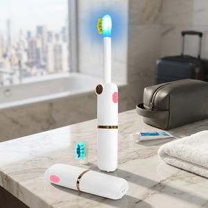 Cepillo de Dientes Eléctrico Sónico Plegable de Viaje con Blanqueamiento, Resistente al Agua IPX5, 3 Modos, 30 Días de Autonomía para Adultos - Product Image 4
