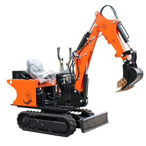 Micro-excavatrice EZ 08 de 2 tonnes, type chenillé, avec rayon de braquage court, pour l'entretien des terrains en herbe - Product Image 4