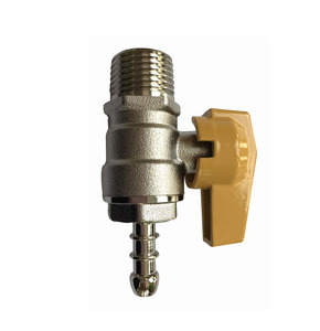 Clé de vanne de gaz en laiton de haute qualité 1 "11/4" 11/2 "vanne de gaz en laiton de 2" pouces avec ISO9001 - Product Image 3