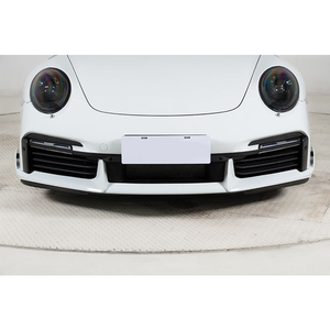 Kit carrosserie de style OEM avec lèvre de pare-chocs avant et calandre pour <span class=keywords><strong>Porsche</strong></span> <span class=keywords><strong>911</strong></span> 992 2020-2024, accessoires de mise à niveau pour la modification avant de la voiture - Product Image 4
