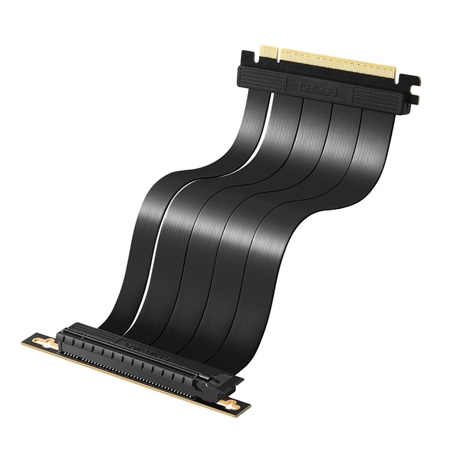 Full Speed PCIE 4.0 16x Riser Cable Graphics Card Extension Cable PCI Express Port GPU Expansion Card Riser Shielded Extender