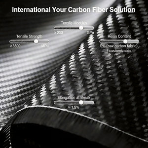 Tessuto in Fibra di Carbonio 3K Super Leggero per Telai di Droni FPV e Componenti Aerospaziali - 240gsm Alta Resistenza Plain Twill - Produzione Diretta - Product Image 5