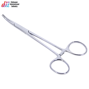 12.5cm Curved <b>Needle</b> Holder High Quality Stainless Steel Surgical Suture Instruments Wholesale Supplier - Product Image 4