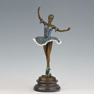 ブロンズバレリーナ彫刻像カスタムデザイン等身大 - Product Image 5