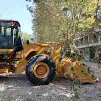 Chargeuse sur pneus CAT 950C d'occasion, 15 tonnes, moteur 107 kW et système hydraulique pour travaux de construction et de bâtiment