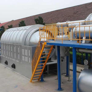 La machine d'extraction d'huile de pneu/caoutchouc de déchets continus automatique a utilisé l'usine d'huile de pyrolyse de pneu - Product Image 5