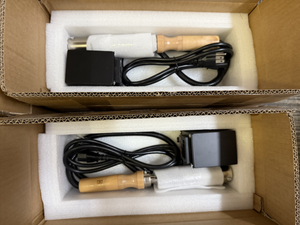 Sello Eléctrico <span class=keywords><strong>de</strong></span> Latón y Hierro <span class=keywords><strong>para</strong></span> Marcar Logotipos Personalizados en Madera, Cuero, Pan y Pasteles - Product Image 2