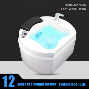 Intelligent Electric <strong>Massage</strong> Acrylic <strong>Foot</strong> <strong>Bath</strong> <strong>Massage</strong> <strong>Foot</strong> <strong>Bath</strong> Commercial <strong>Foot</strong> <strong>Bath</strong> Jetted Pedicure Sink