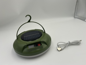 Lampadina LED UFO Ricaricabile Solare, Illuminazione Portatile Impermeabile Super Luminosa per Campeggio, Bancarelle e Mercati Notturni - Product Image 4