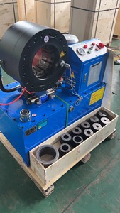 新型<span class=keywords><strong>220</strong></span>伏移动式货车动力转向软管空调软管自动液压马管压接机软管压接机 - Product Image 4