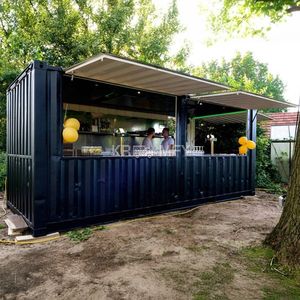 Kits de cabanes en bois préfabriquées de haute qualité 2025, 20 pieds et 40 pieds, en acier, avec panneaux sandwich, pour usage hôtelier, excellents commentaires - Product Image 6