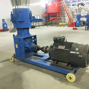 Điện phẳng Die Mill 5 tấn thực phẩm động vật pelletizer Con lăn Crumble Thức ăn viên máy với chất lượng tốt - Product Image 2