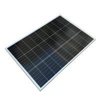 Panneau solaire monocristallin SUFU 120W 12V, efficacité de 80%, garantie de 25 ans, cadre en alliage d'aluminium anodisé, TUV/CE/ISO 182mm