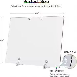 Светодиодная доска для рисования и скетчинга, детская игрушка, 3D-доска для рисования с перезаряжаемой подсветкой и поверхностью, устойчивой к царапинам - Product Image 3