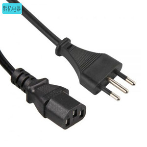 Cable de alimentación Nema con enchufe macho y hembra de cobre para uso en equipos industriales - Product Image 3
