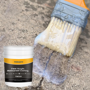 Rivestimento Impermeabilizzante Trasparente a Base d'Acqua Nano Invisibile ad Asciugatura Rapida 1kg 20kg per Pareti Esterne - Product Image 5