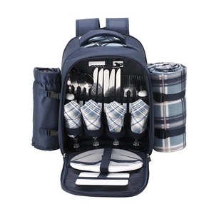 Zaino Termico Personalizzato in Poliestere 600D per Picnic e Campeggio, Borsa Frigo Isolata per Esterni per 4 Persone - Product Image 1