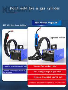 Máquina <span class=keywords><strong>de</strong></span> <span class=keywords><strong>Soldar</strong></span> Portátil Pequeña NBC-280 <span class=keywords><strong>Century</strong></span> Mini con Protección <span class=keywords><strong>de</strong></span> Gas, Protección <span class=keywords><strong>de</strong></span> Gas <span class=keywords><strong>de</strong></span> Dióxido <span class=keywords><strong>de</strong></span> Carbono - Product Image 6