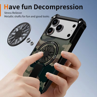 Coque de téléphone givrée couleur macaron pour iPhone 17 Air Promax avec protecteur de caméra et couverture de téléphone à charge magnétique