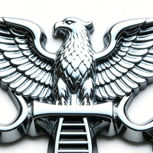 Écusson personnalisé 'Libertas Per Veritas' en forme d'aigle, en métal émaillé 2D, thème Amour, pour la remise des diplômes, l'anniversaire et Halloween - Product Image 4