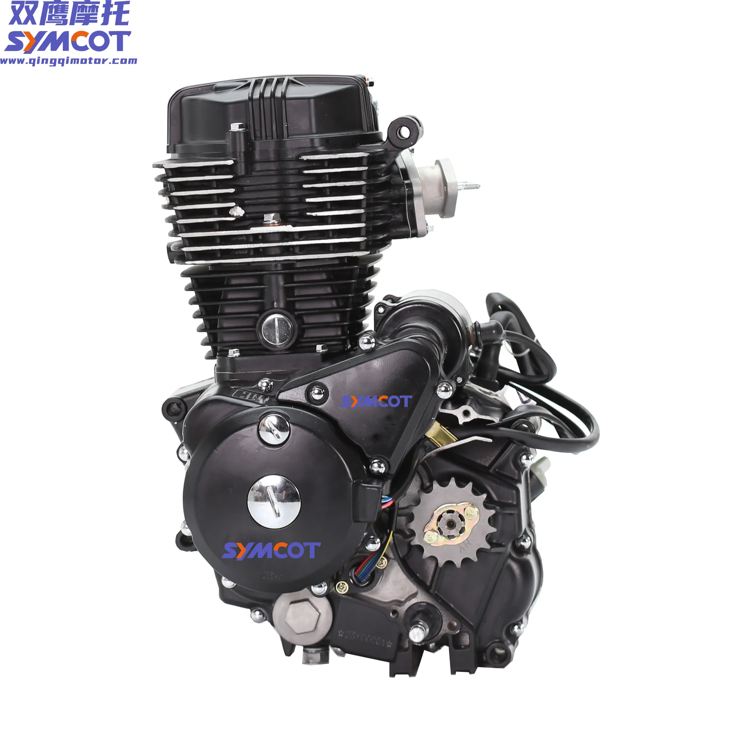 SYMCOT Motrcycles CG moteur 125cc 150cc 200cc 250cc refroidi par air 4 temps électrique/kickstart adapté pour CG GN