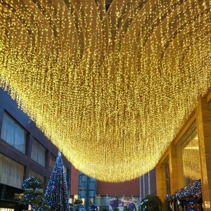 Warm White Twinkle LED Fairy String <b>Lights</b> Plastic IP44 Waterproof Large Outdoor Festival Holiday Commercial Decoration - Product Image 1