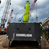 Grue sur chenilles Zoomlion ZCT300 d'occasion, 30 tonnes, fabrication chinoise, engin de construction avec moteur