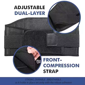 Neoprene Lower <strong>Back</strong> Support for Lifting <strong>Disc</strong> <strong>Herniation</strong> Sciatica Pain Relief Breathable One Size Lumbar Support for Men Women - Product Image 2