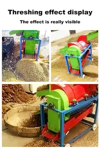 Sojabohnen Dreschen Mais schäler Erdnuss schäler Finger Anysort Industrielle Mais Dreschmaschine