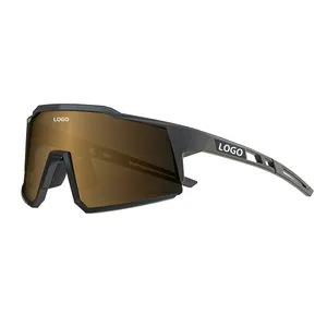 Gafas de sol personalizadas para ciclismo de montaña, UV400, para hombre y mujer