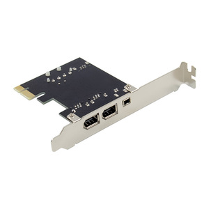 Carte de capture <span class=keywords><strong>FireWire</strong></span> <span class=keywords><strong>PCIe</strong></span> X1 VT6315 IEEE1394A 3+1 en stock - Product Image 5