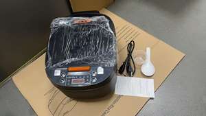 Cuisinière à <span class=keywords><strong>riz</strong></span> intelligente à écran tactile de grande capacité 5L, nouvelle, directement de l'usine, avec tasse à mesurer, en alliage d'aluminium, revêtement antiadhésif - Product Image 4