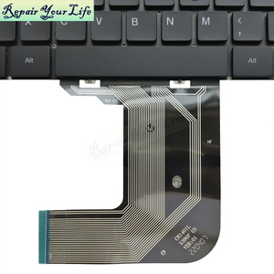 Teclado de portátil F2 Silence con retroiluminación en inglés estadounidense para X390F CH1401L Chuwi LarkBook X 14 CWI534, nuevo, negro - Product Image 5