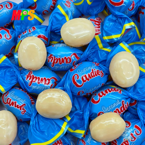 Fabricant OEM de marque privée <span class=keywords><strong>bonbons</strong></span> durs tropicaux à l'arôme de noix de coco confiserie goût fruité enrobé décoration emballée dans un sac - Product Image 2