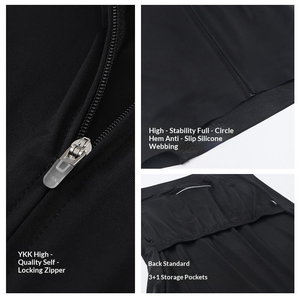 Robe de cyclisme personnalisée pour femmes, respirante, imprimée par transfert thermique, séchage rapide, protection solaire, manches longues, personnalisable - Product Image 5