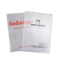Carpeta Transparente de Polipropileno A4, Carpeta de Archivo en Forma de L